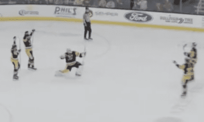 Pittsburgh Penguins, Alex Nedeljkovic goalie goal